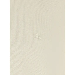 Merino Turtleneck with High Collar and Long Sleeves White Men
