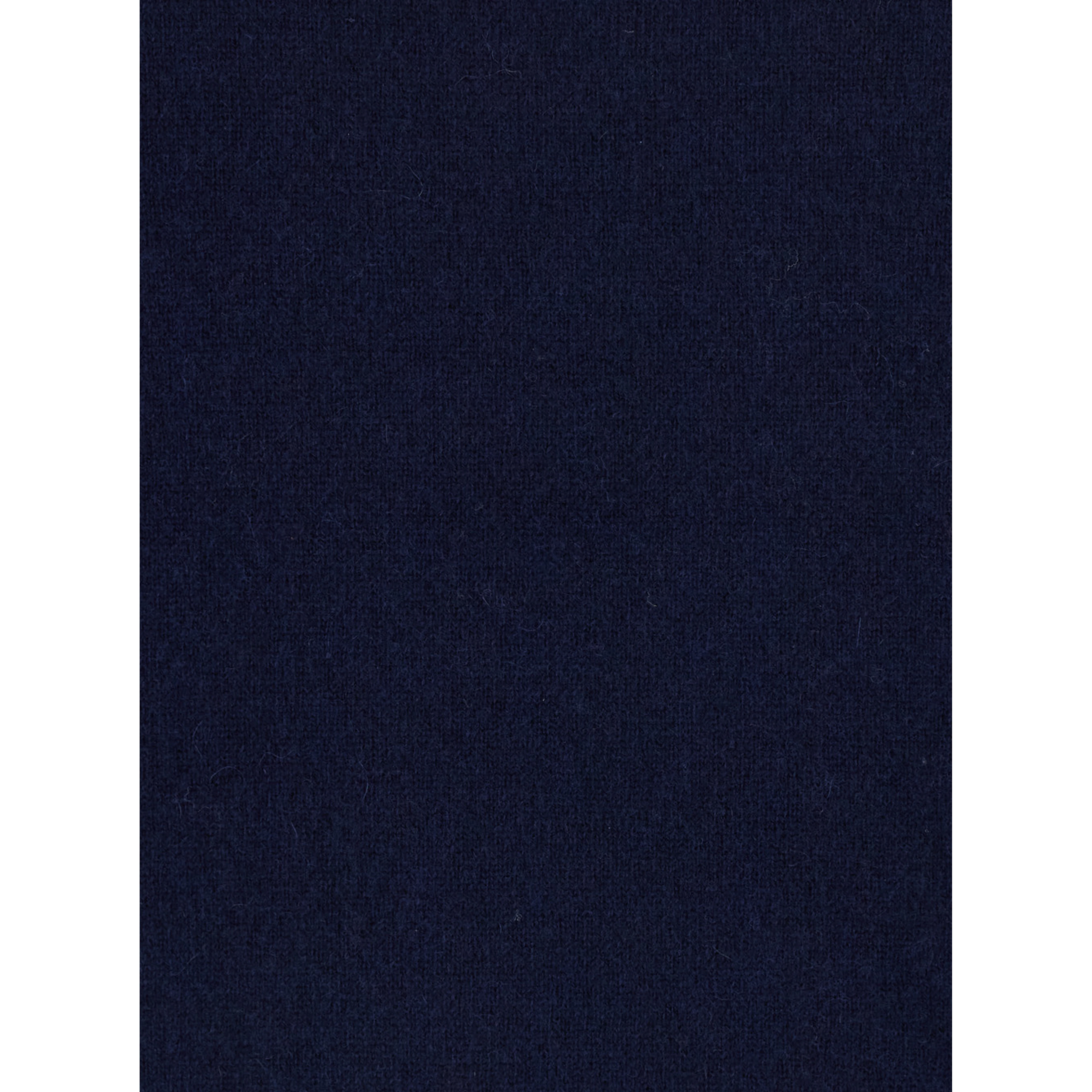 Blue V-Neck Sweater in Wool and Cashmere for Men