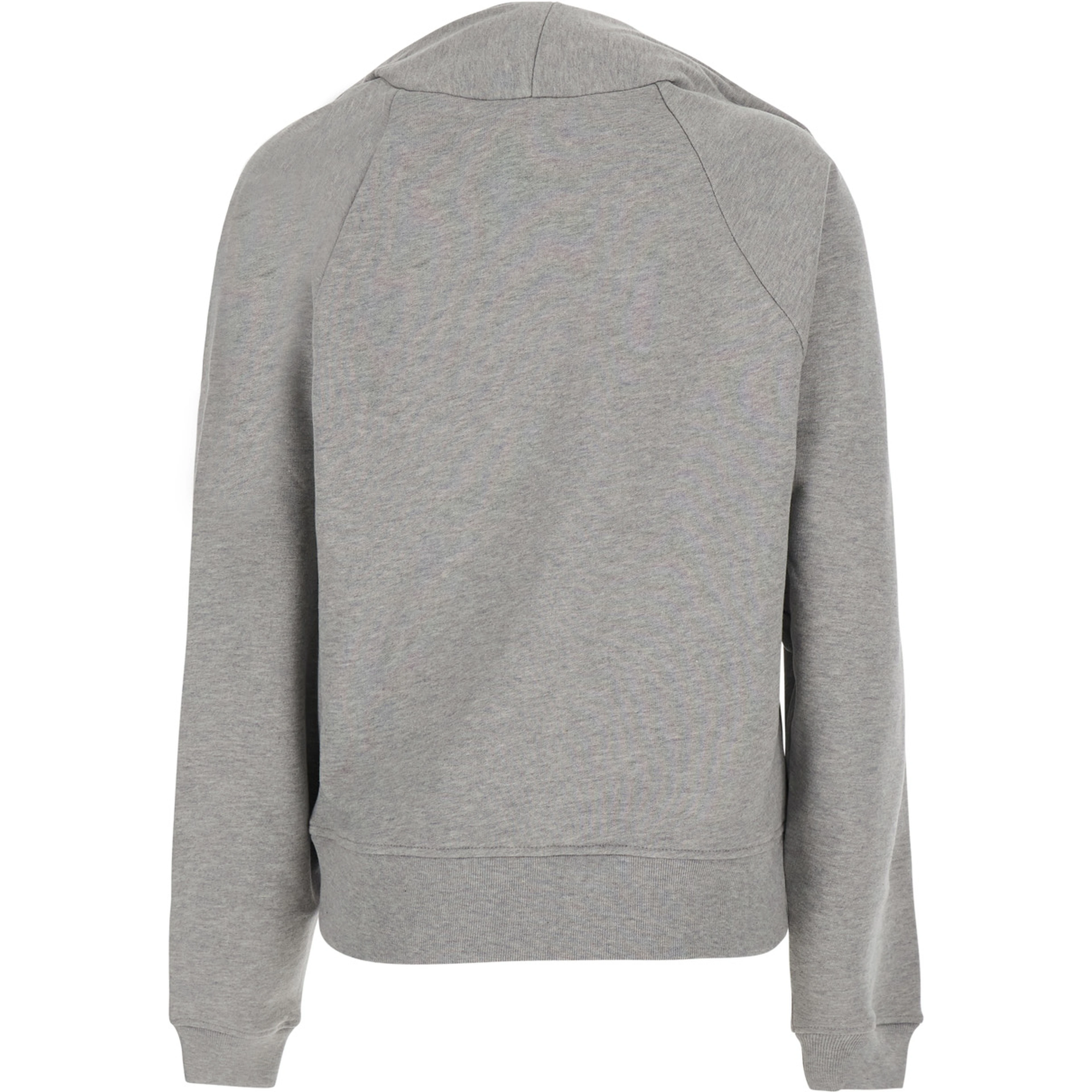 HADRINE SWEATER (Sweatshirt with round neck and long sleeves) in gray tech fabric unisex