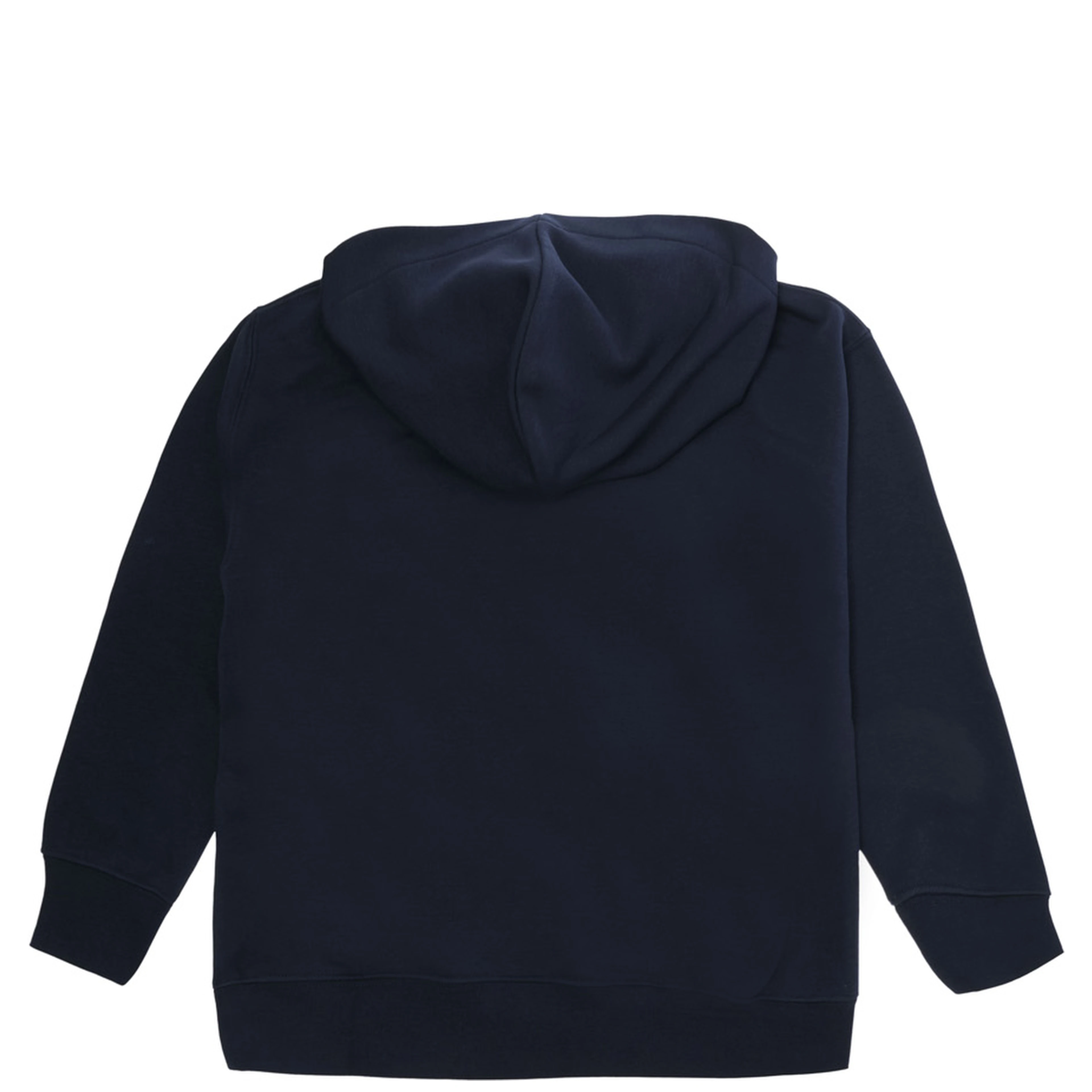Hoodie JOURNEY UNISEX OVER HOODIE with embroidered logo in blue cotton unisex