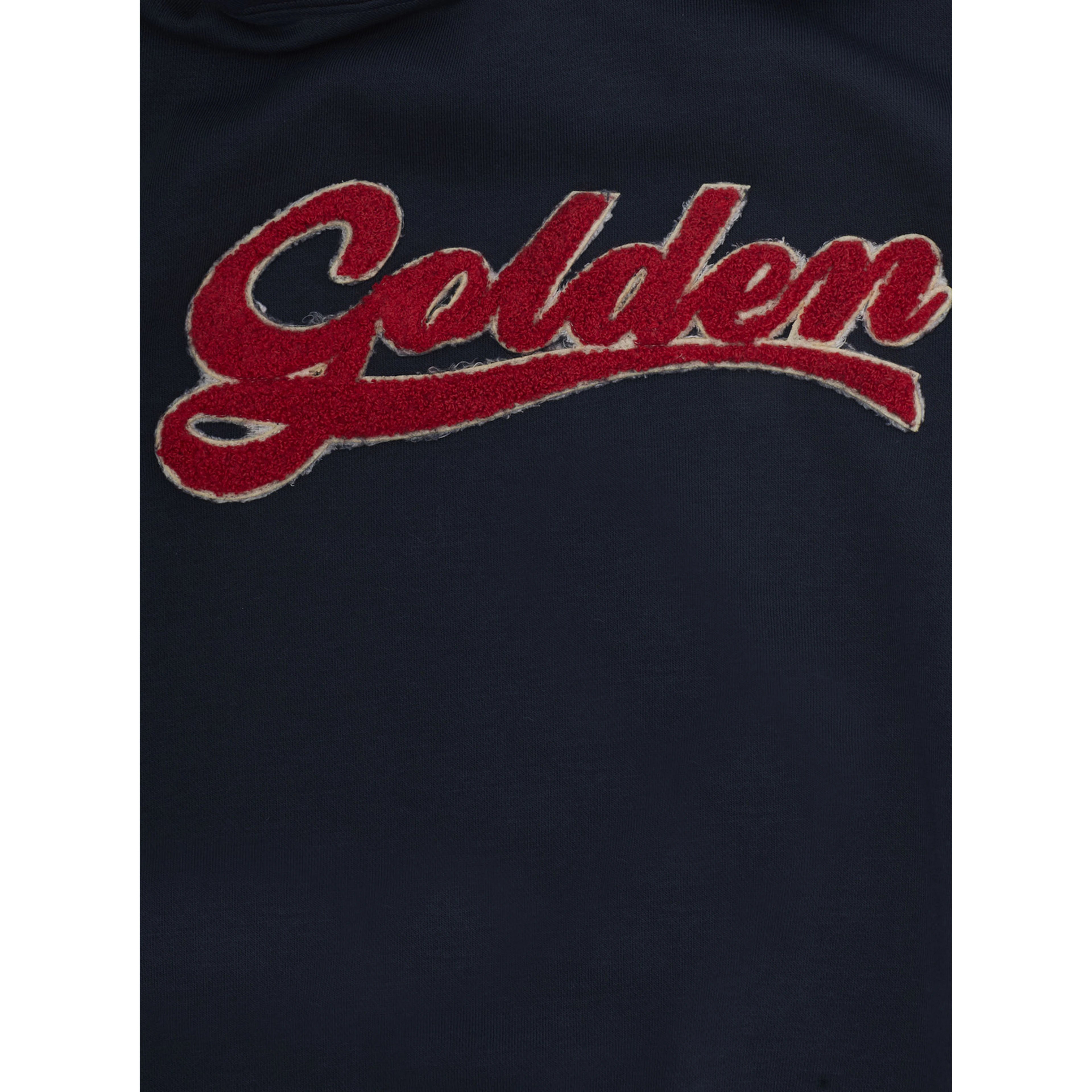 Hoodie JOURNEY UNISEX OVER HOODIE with embroidered logo in blue cotton unisex