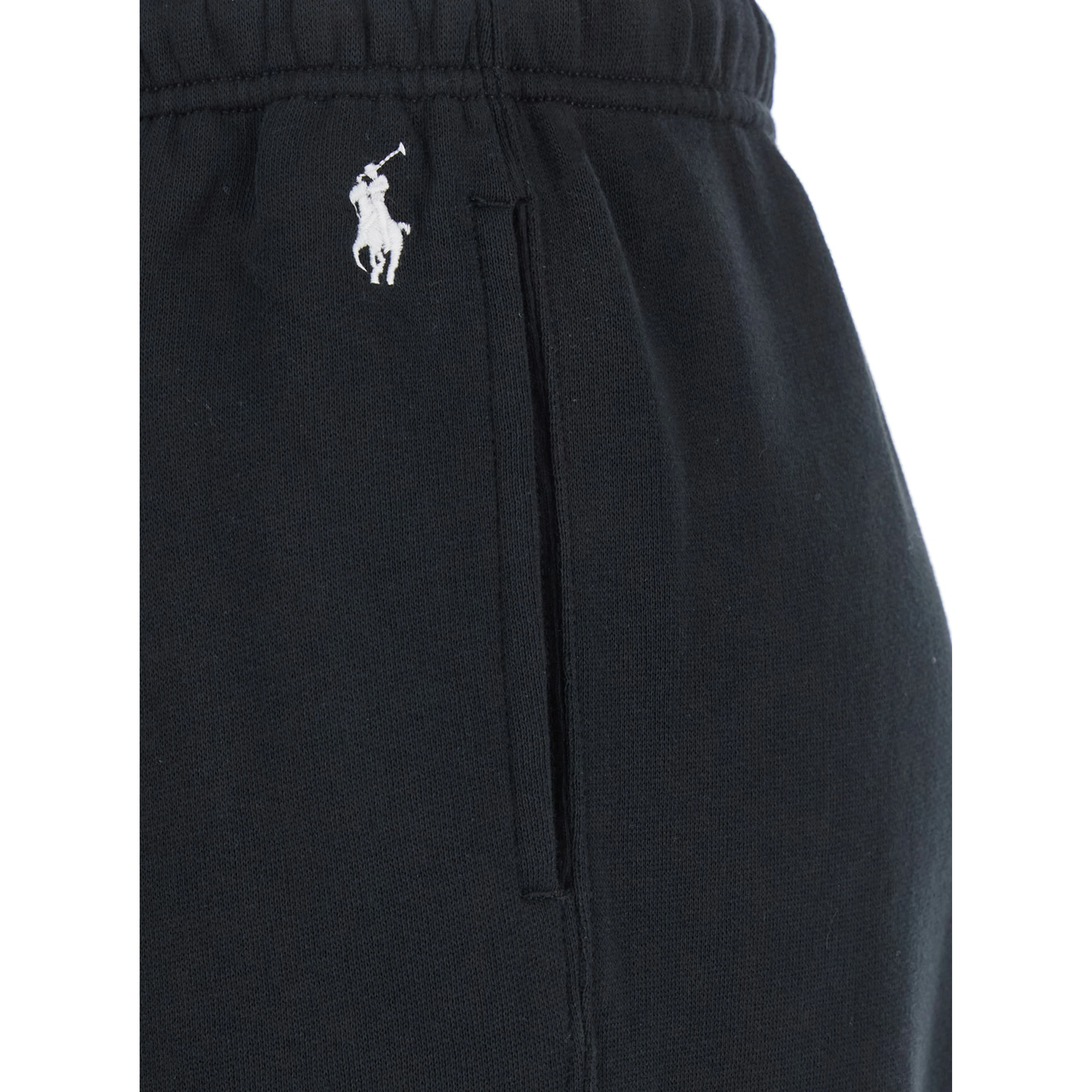 black Pants with elasticated waist and drawstring in Blend women