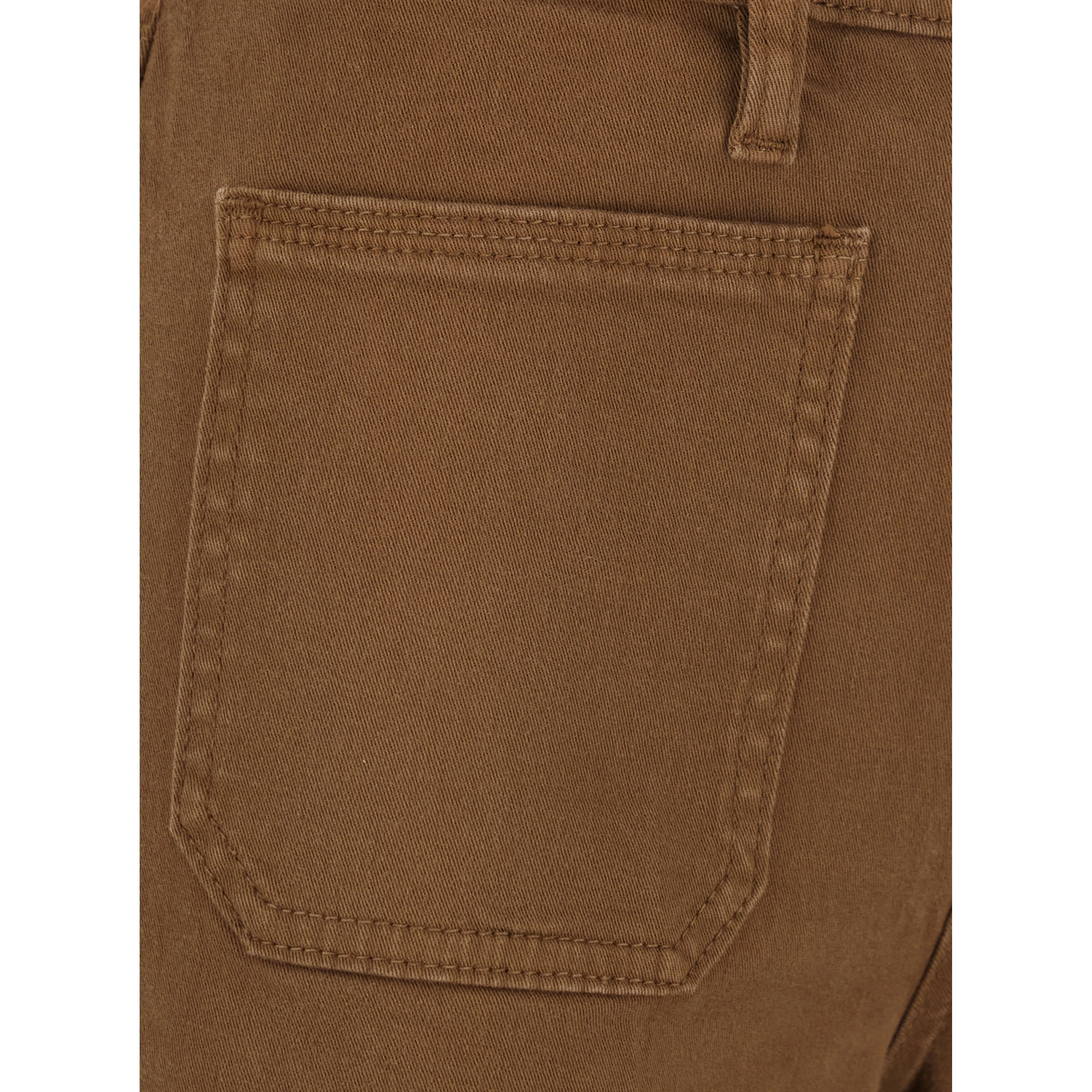 Le Slim Palazzo Brown jeans with Wide Leg in Denim for Women