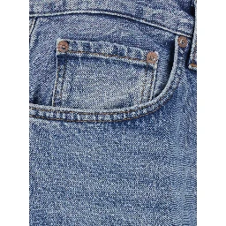 Magnus Light Blue Jeans with logo patch on the back in denim for men