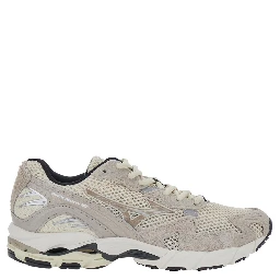 WAVE RIDER 10 Shoes with cushioning sole and Tech Fabric upper, Beige, unisex
