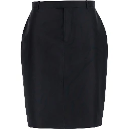 SKIRT LOOK3 FINE SILK FAILLE