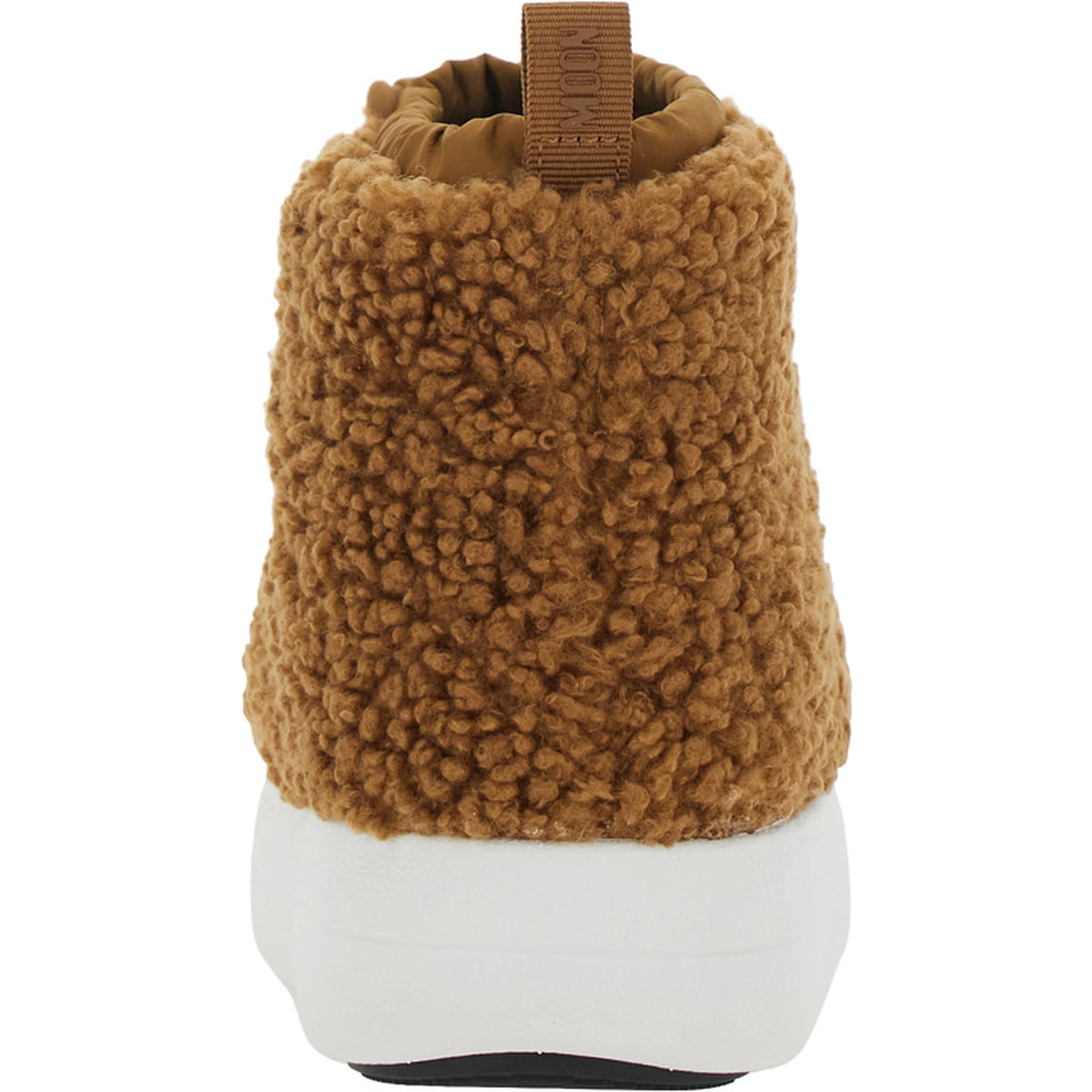 JR SPARK TUBE MID FLEECE brown fleece-lined boots for boy