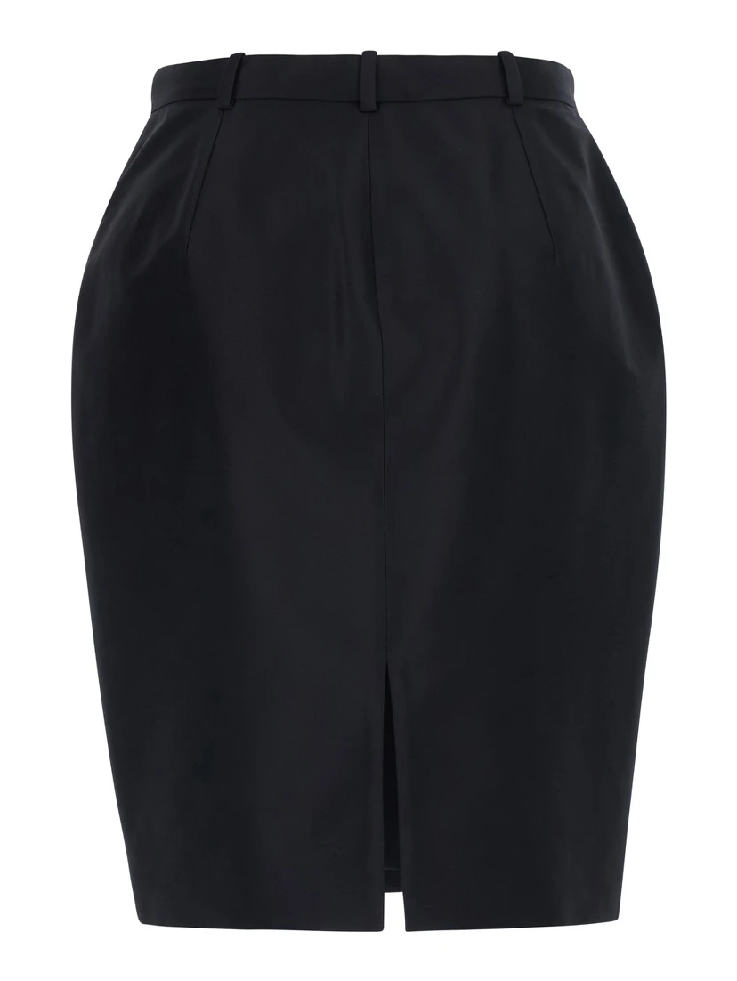 SKIRT LOOK3 FINE SILK FAILLE