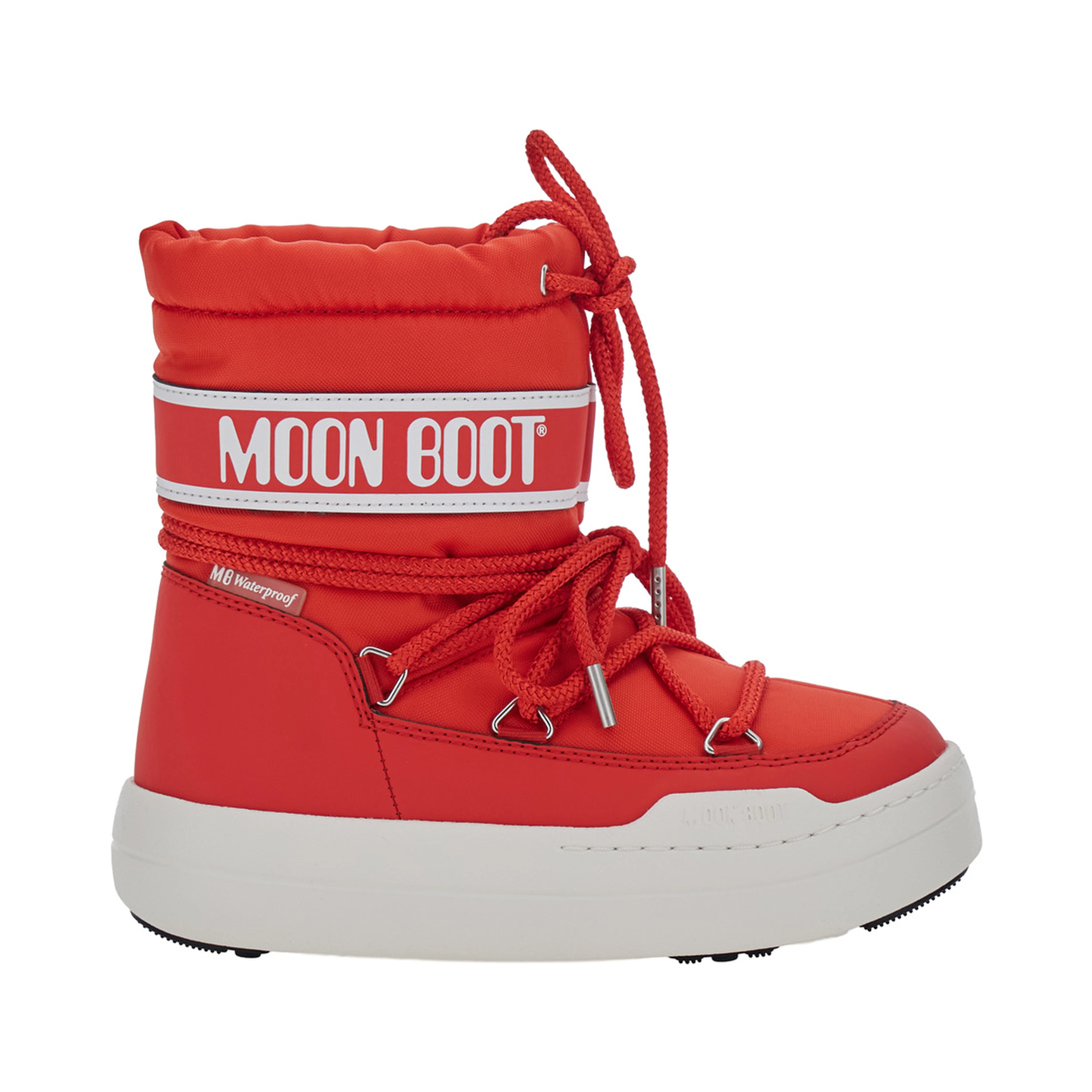 JR PARK BOOT with non-slip sole and Tech Fabric lining red Boy