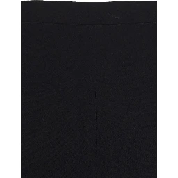 BIAS Black Pants with elasticated waist in Tech Fabric women