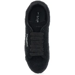 Portofino Black Sneakers with logo patch on the side and logo on the tongue in suede for men