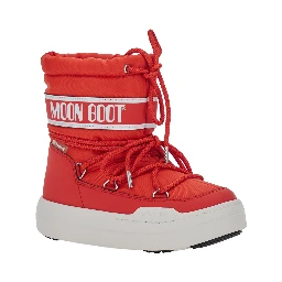 JR PARK BOOT with non-slip sole and Tech Fabric lining red Boy