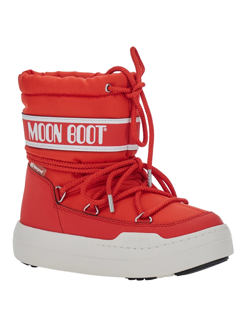 JR PARK BOOT with non-slip sole and Tech Fabric lining red Boy