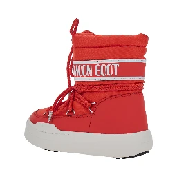 JR PARK BOOT with non-slip sole and Tech Fabric lining red Boy