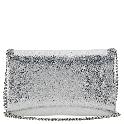 Falabella Metallic Crossbody bag with Chain Strap and Metallic Effect in Ecoleather for Women