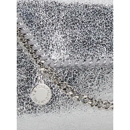 Falabella Metallic Crossbody bag with Chain Strap and Metallic Effect in Ecoleather for Women