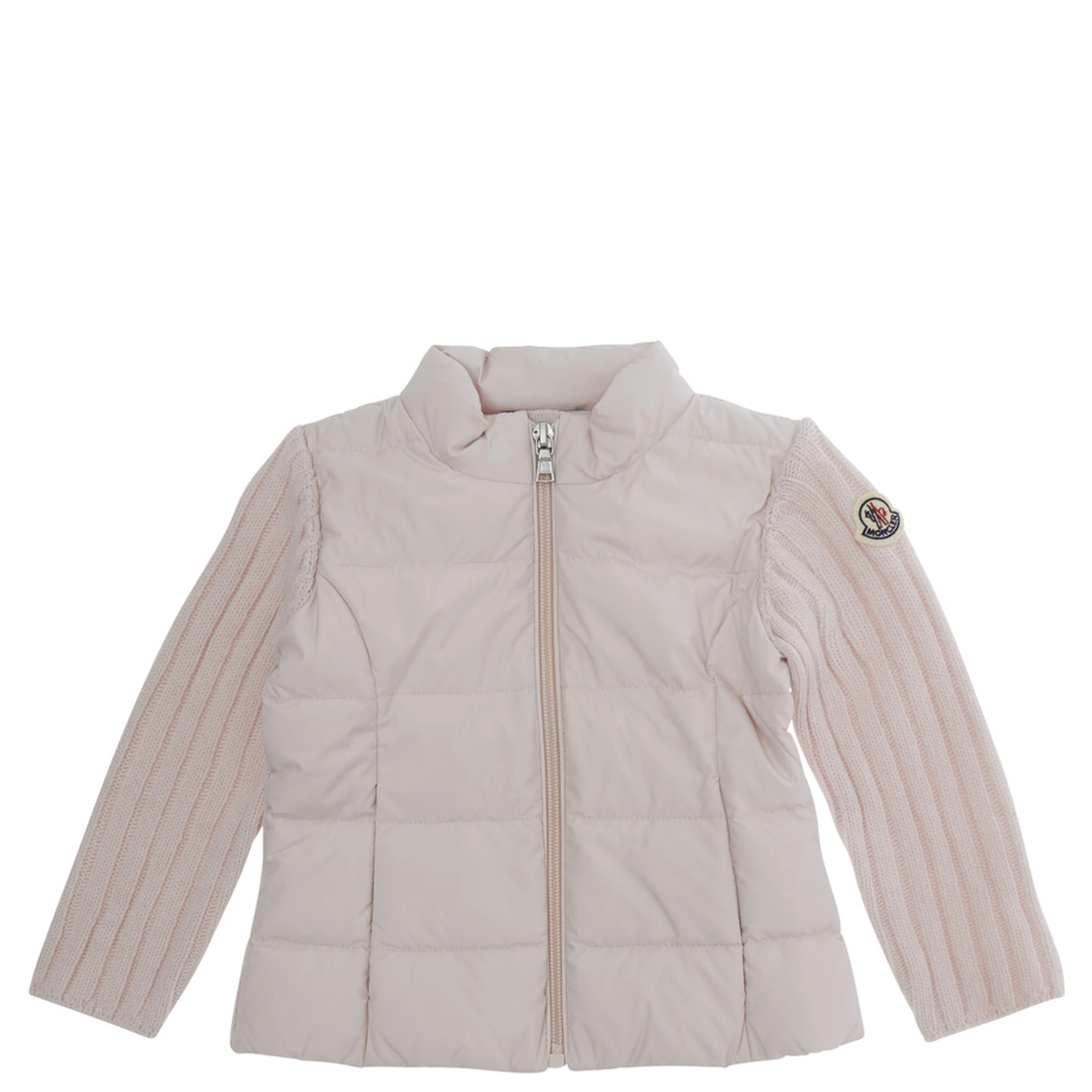CARDIGAN with long sleeves and front closure in pink for girl