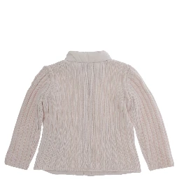 CARDIGAN with long sleeves and front closure in pink for girl
