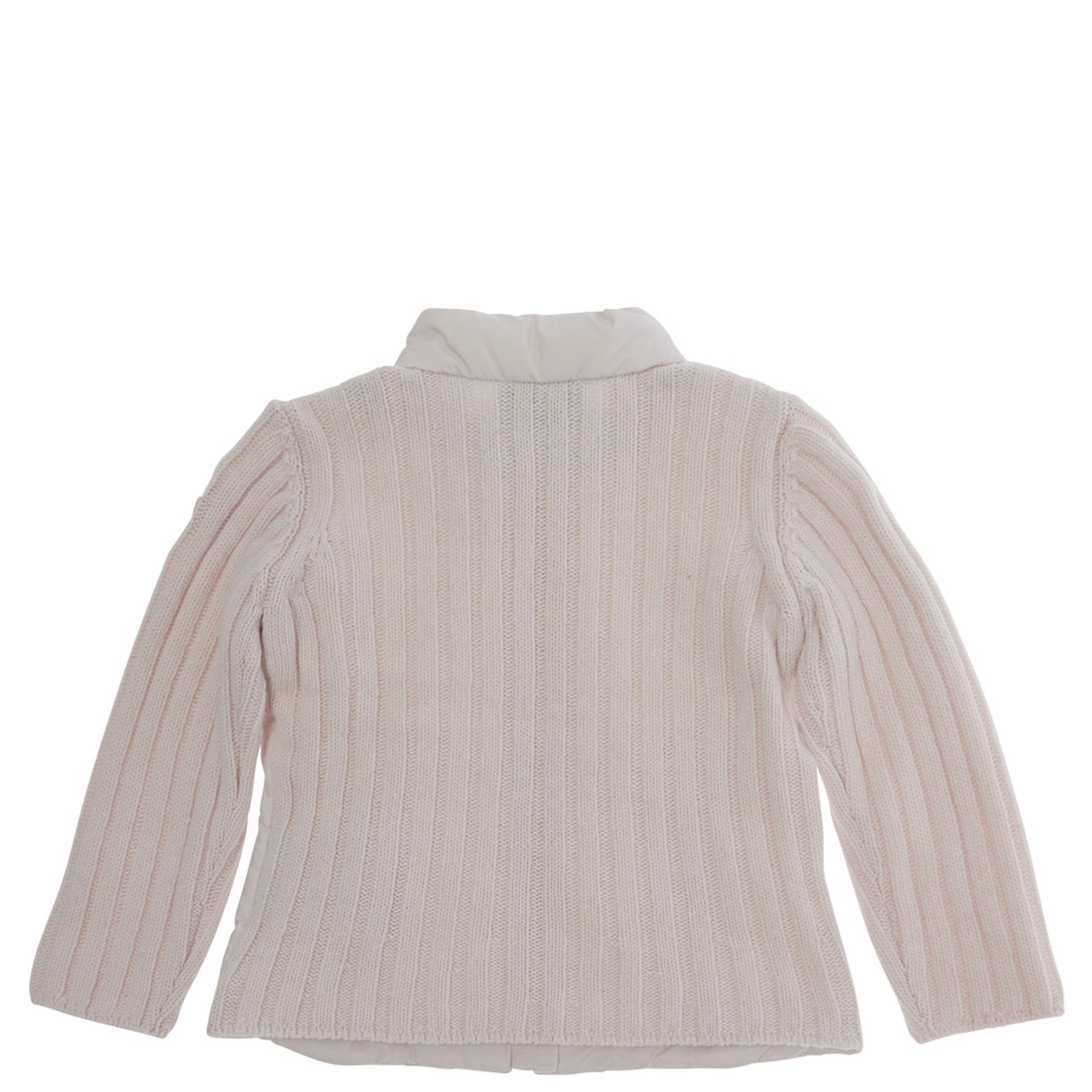 CARDIGAN with long sleeves and front closure in pink for girl