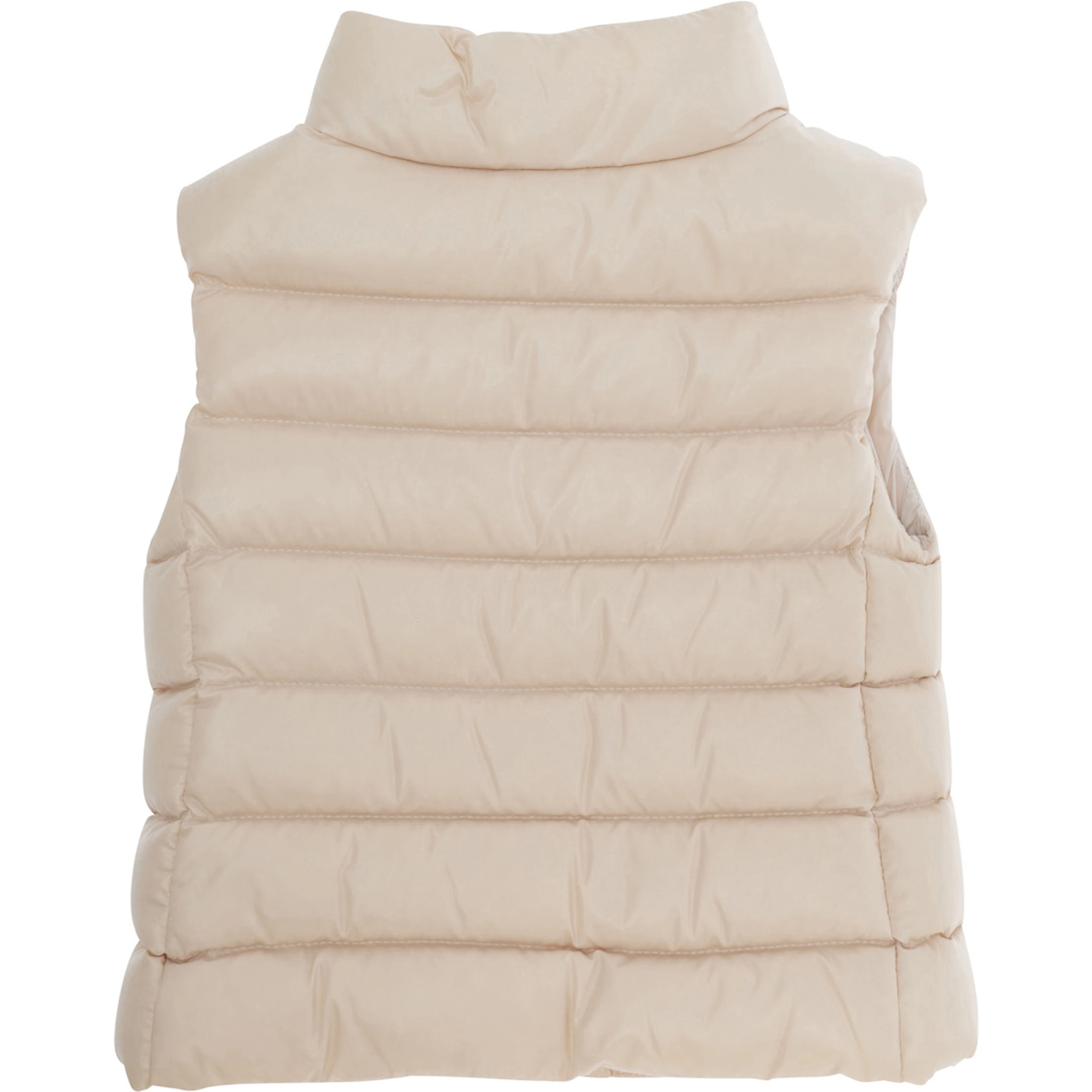 Ghany pink Vest with logo patch on the front in Tech Fabric baby