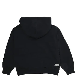 J-ZEN HOODIE with hood, long sleeves and 100% cotton, black, unisex