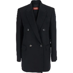 MSTHOBBY Jackets with collar and pockets in Tech Fabric black women