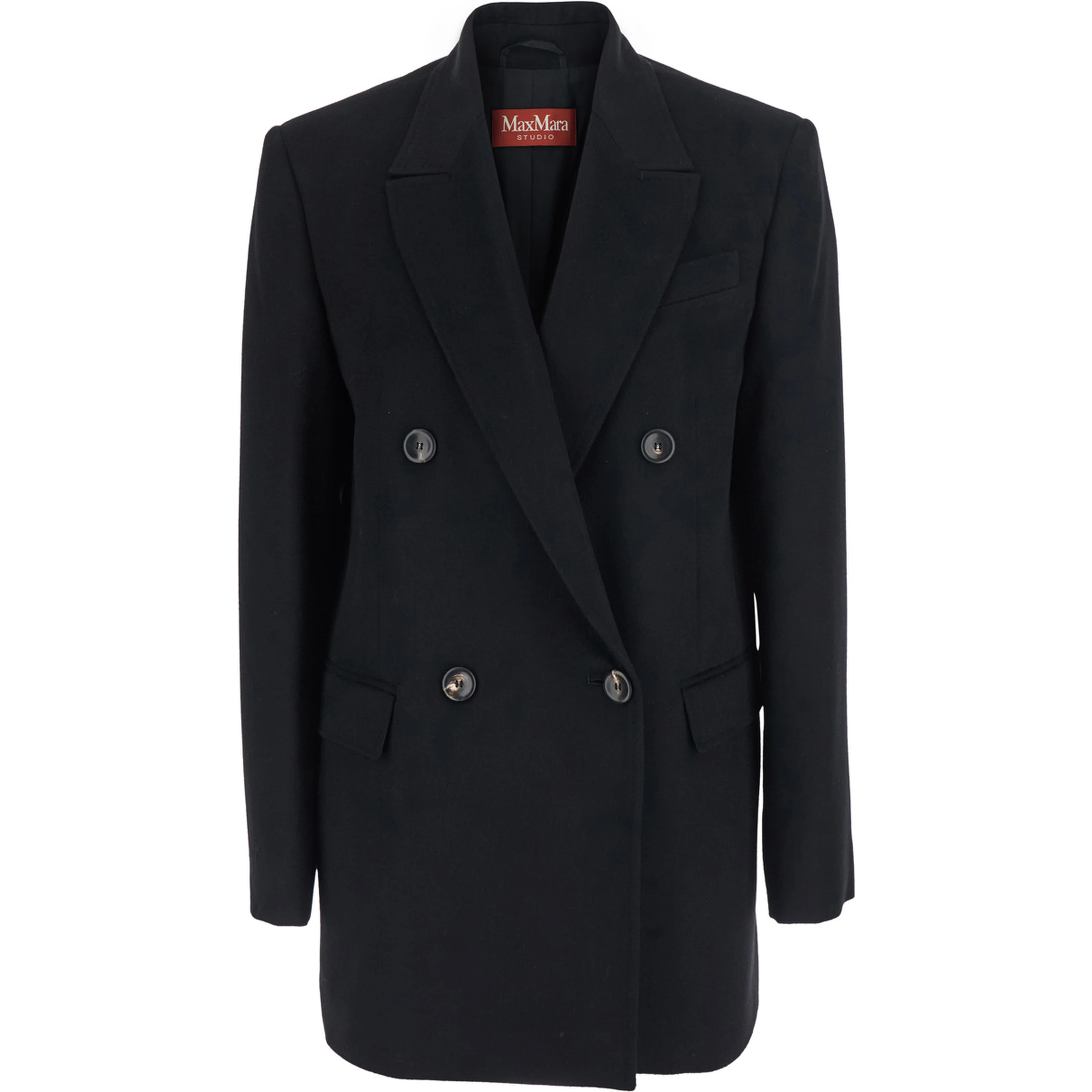 MSTHOBBY Jackets with collar and pockets in Tech Fabric black women