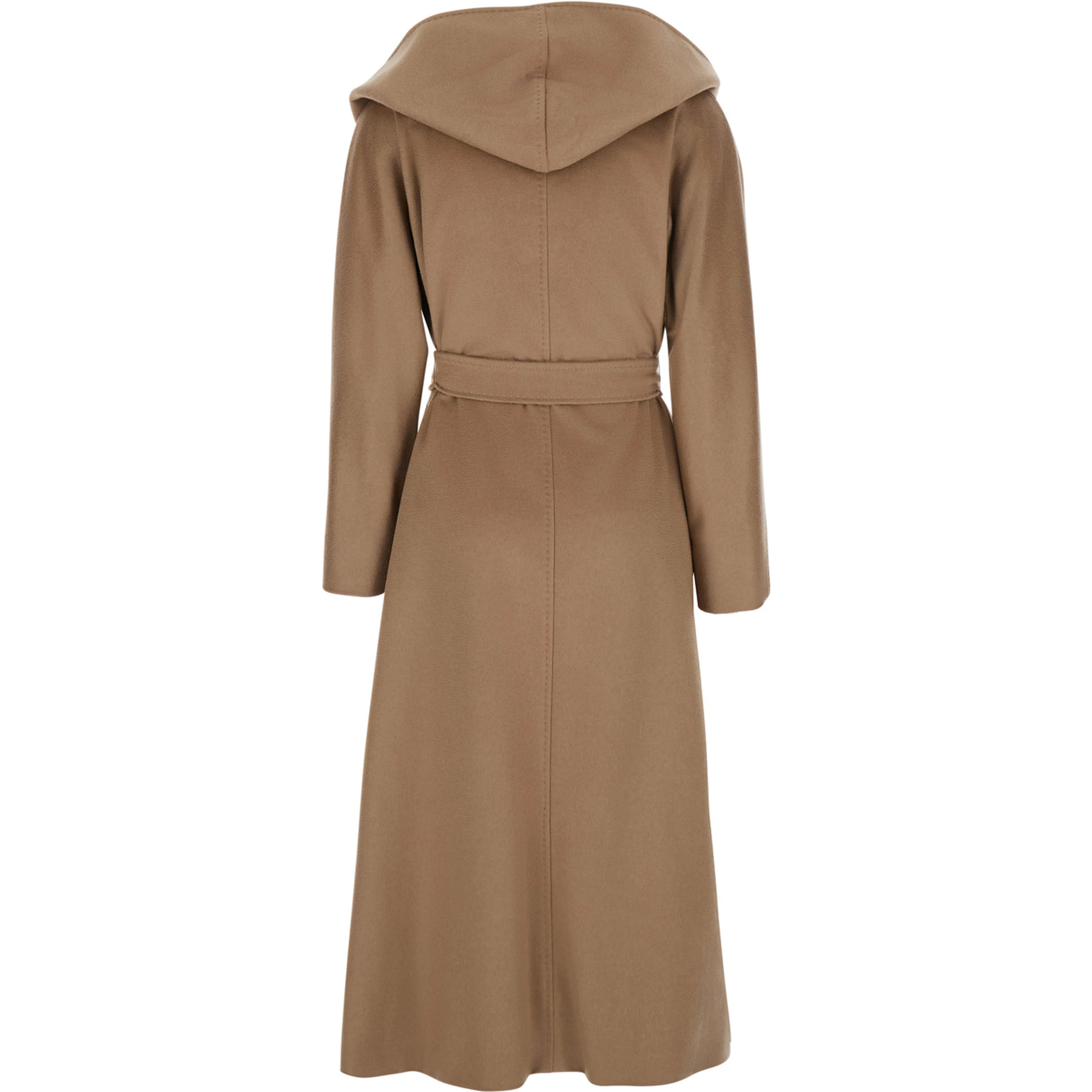 MSTELEGIA Coat with buttons and pockets in Tech Fabric beige woman