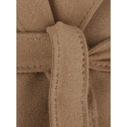 MSTELEGIA Coat with buttons and pockets in Tech Fabric beige woman