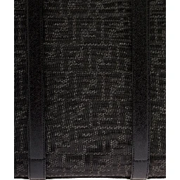 Shopper in Tech Fabric Jacquard FF Fendi Man