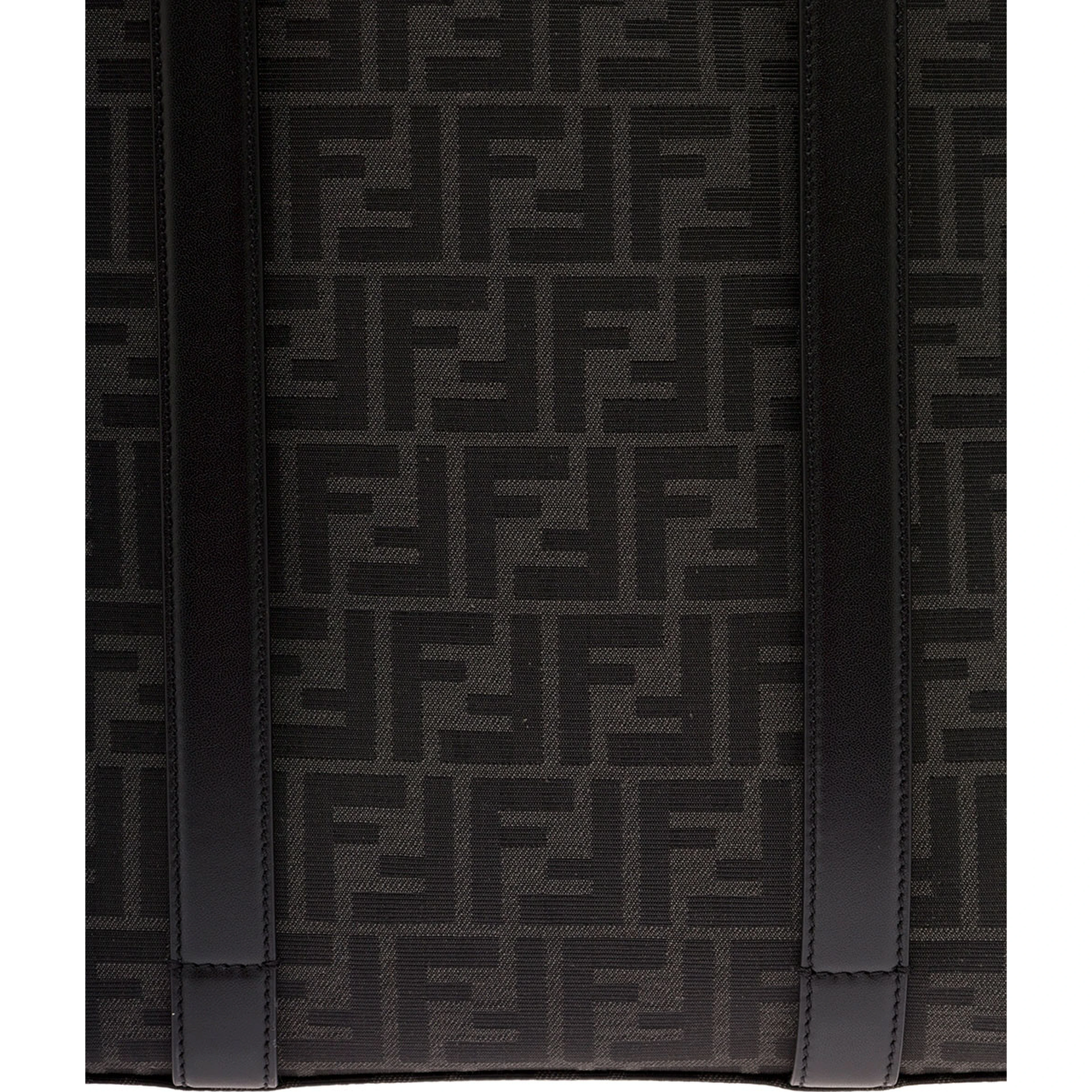 Shopper in Tech Fabric Jacquard FF Fendi Man