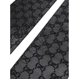 Black tights with all-over GG motif in Tech Fabric women