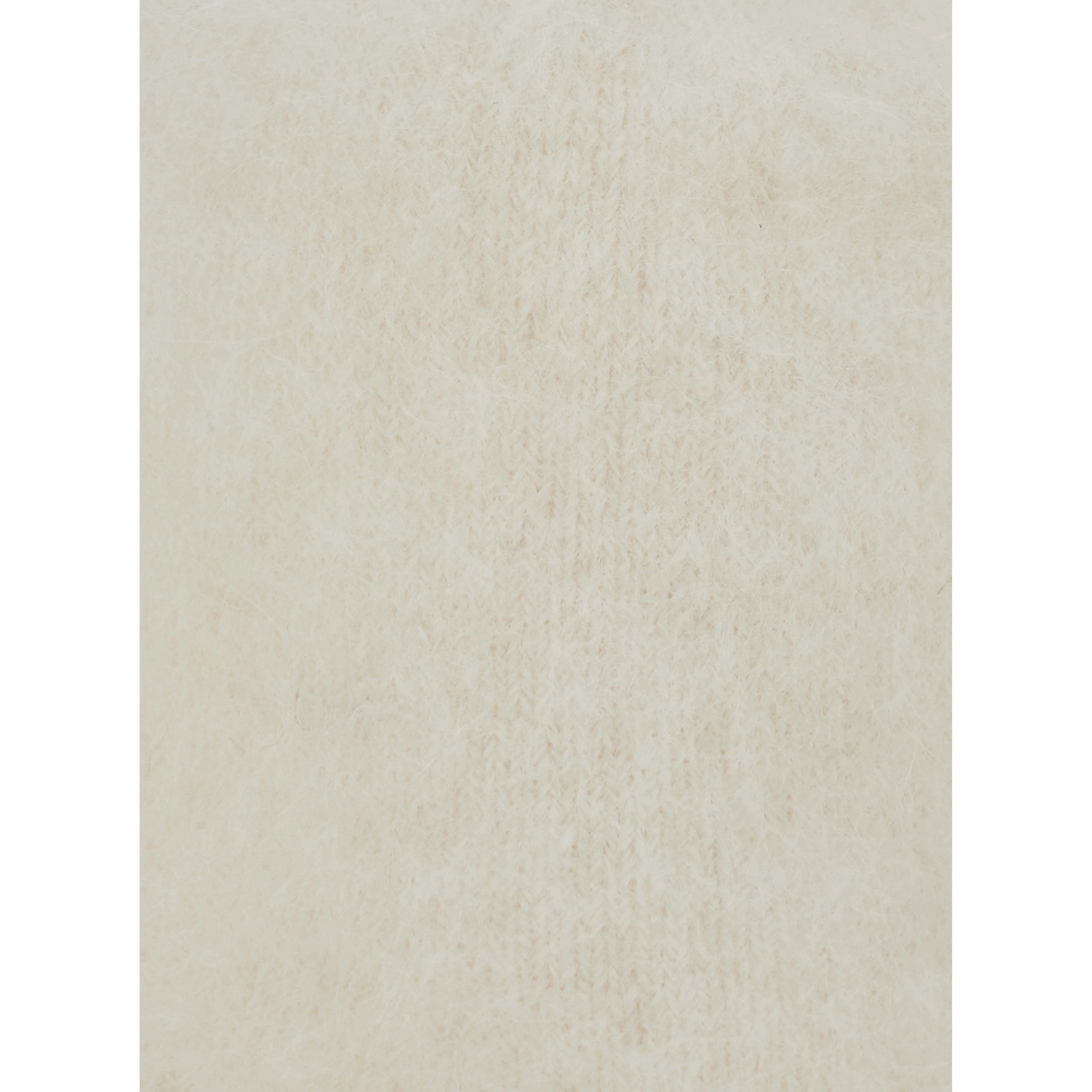 Dalmazia White Bucket hat with wide brim in blend wool for women