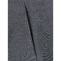 Grey pleated mini skirt in wool and fabric for women