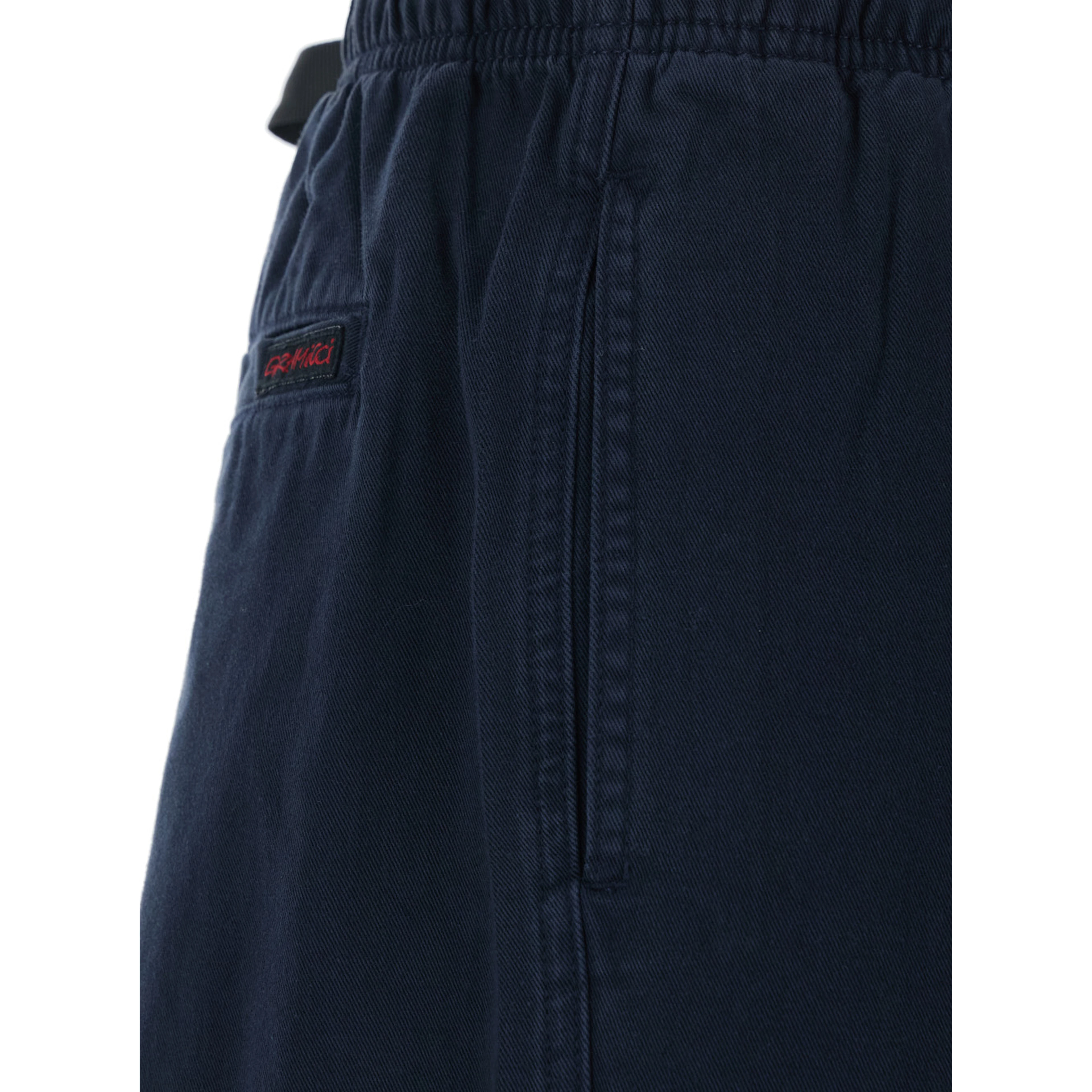 Blue pants with elasticated waist in cotton man