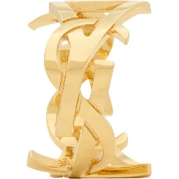 Ring CASSANDRE with Gold-Plated Details for Women