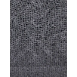 Gray Scarf with FF Motif all-over in Blend Wool and Silk Men