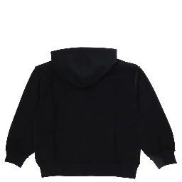 Black sweatshirt with numeric logo on the front in cotton Boy