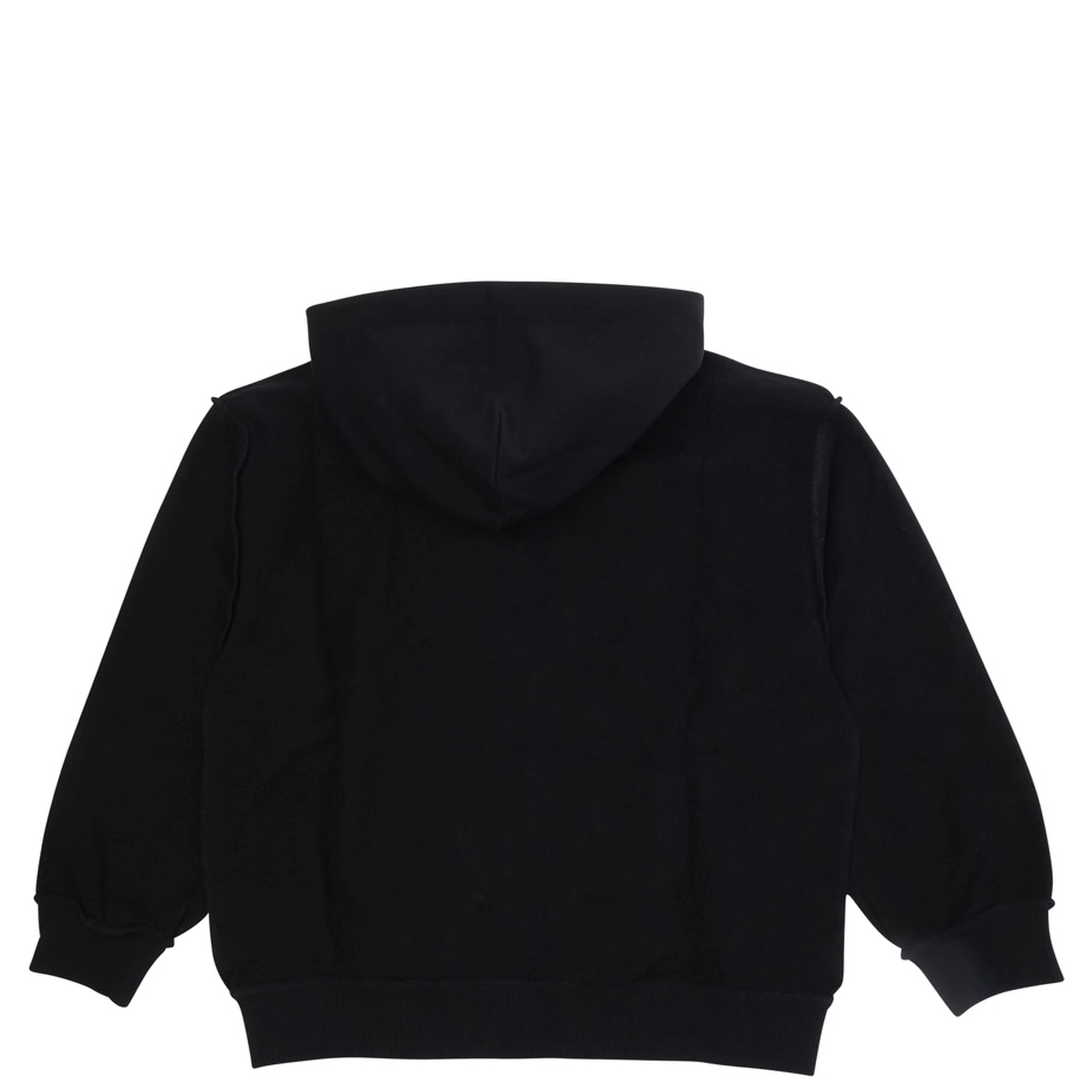 Black sweatshirt with numeric logo on the front in cotton Boy