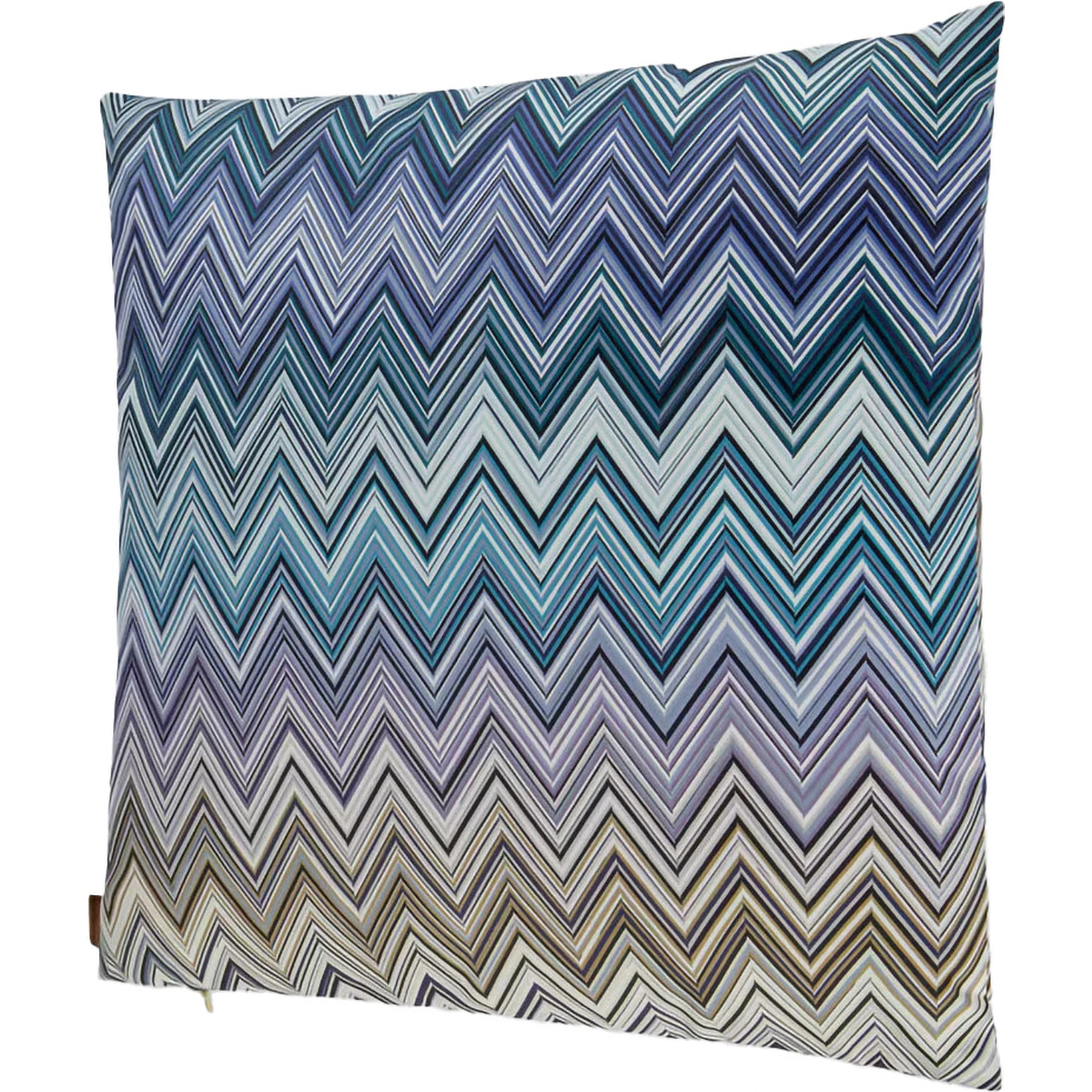 JARRIS Cushion with zigzag motif in multicolored Tech Fabric unisex