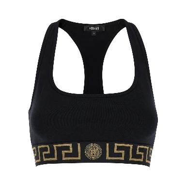 Top Sport Black with Tech Fabric Logo for Women