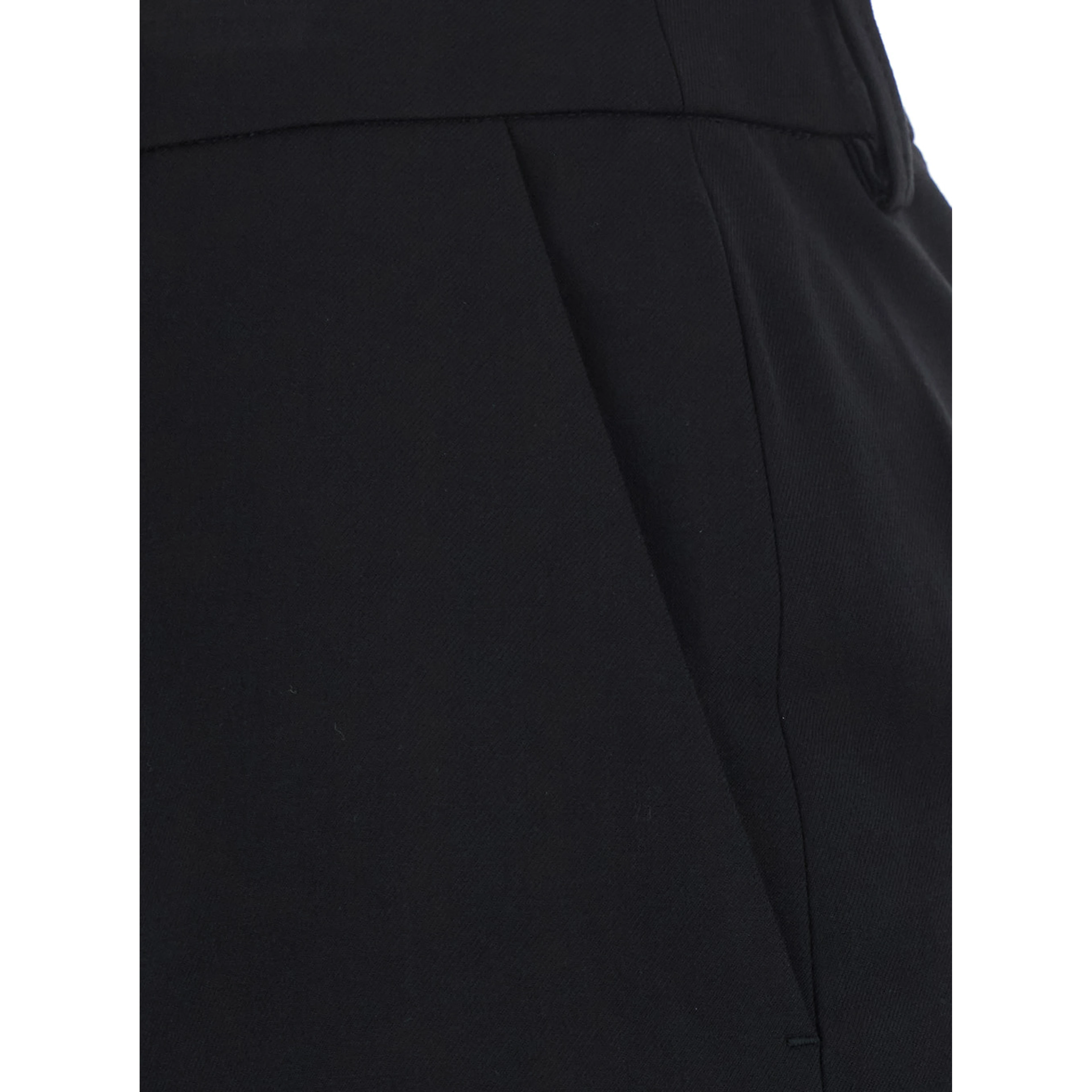 H-LINE LONG SKIRT with straight hem and soft fabric, in black, women