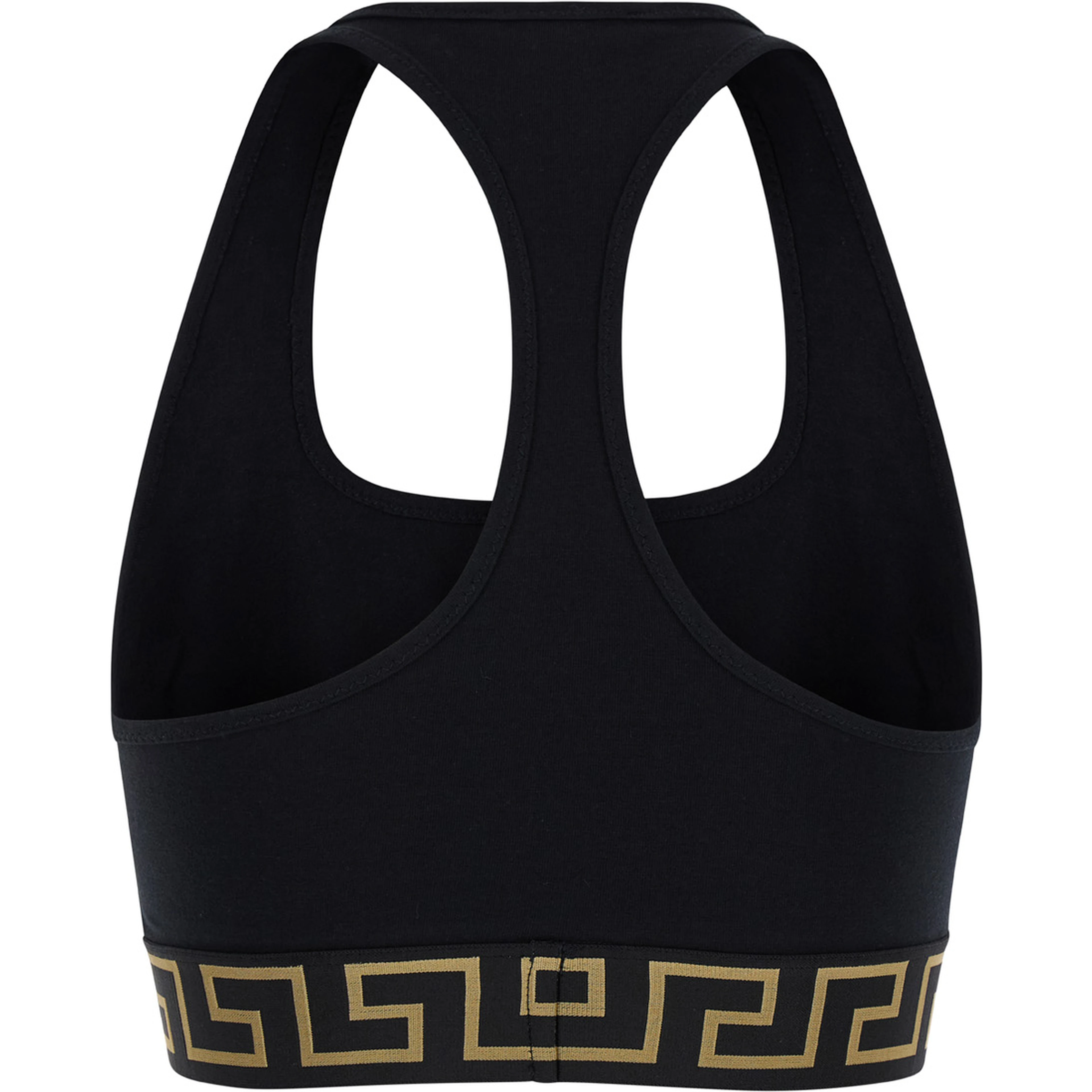 Top Sport Black with Tech Fabric Logo for Women