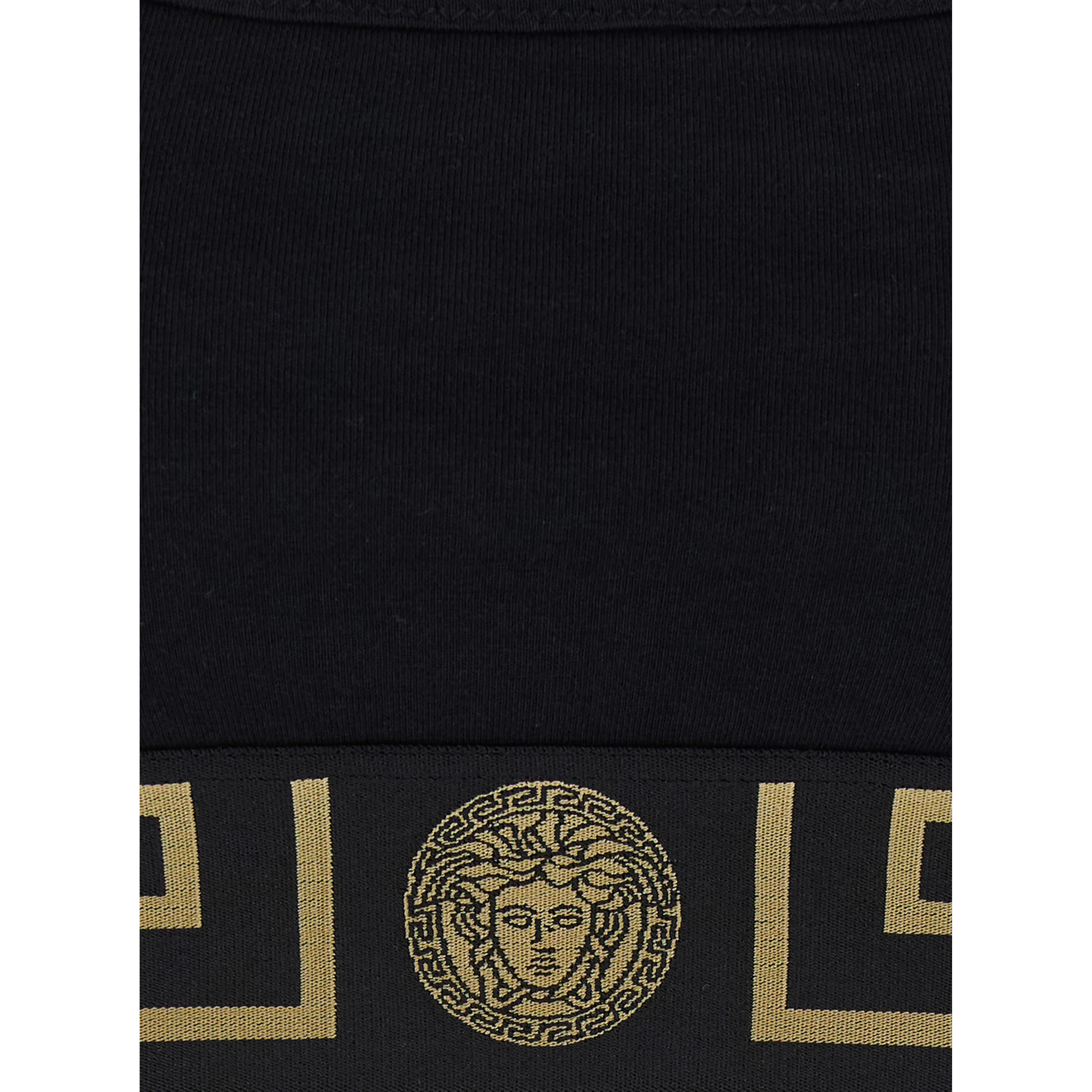 Top Sport Black with Tech Fabric Logo for Women