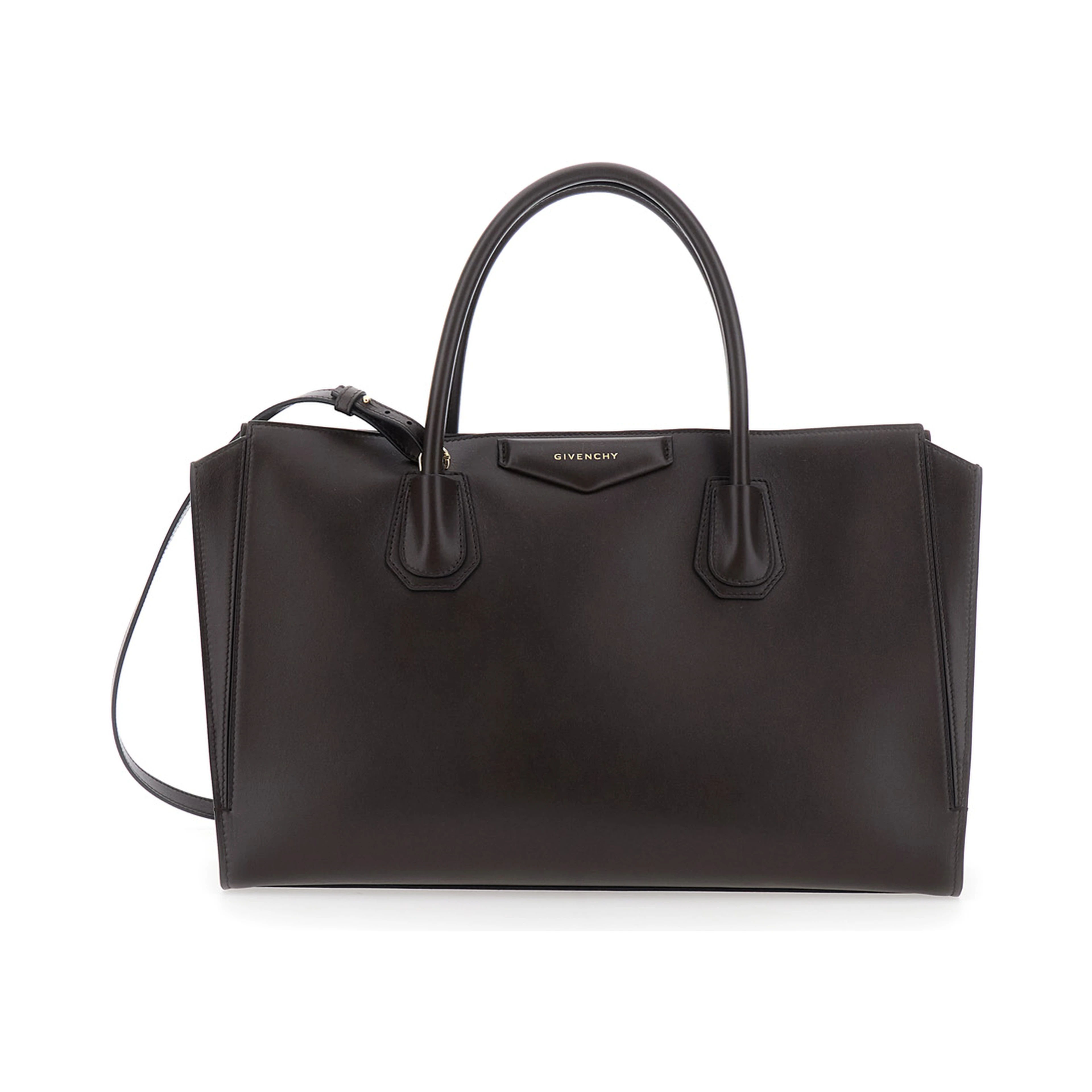 Handbag with Triomphe Plate on the Front in Brown Leather for Women