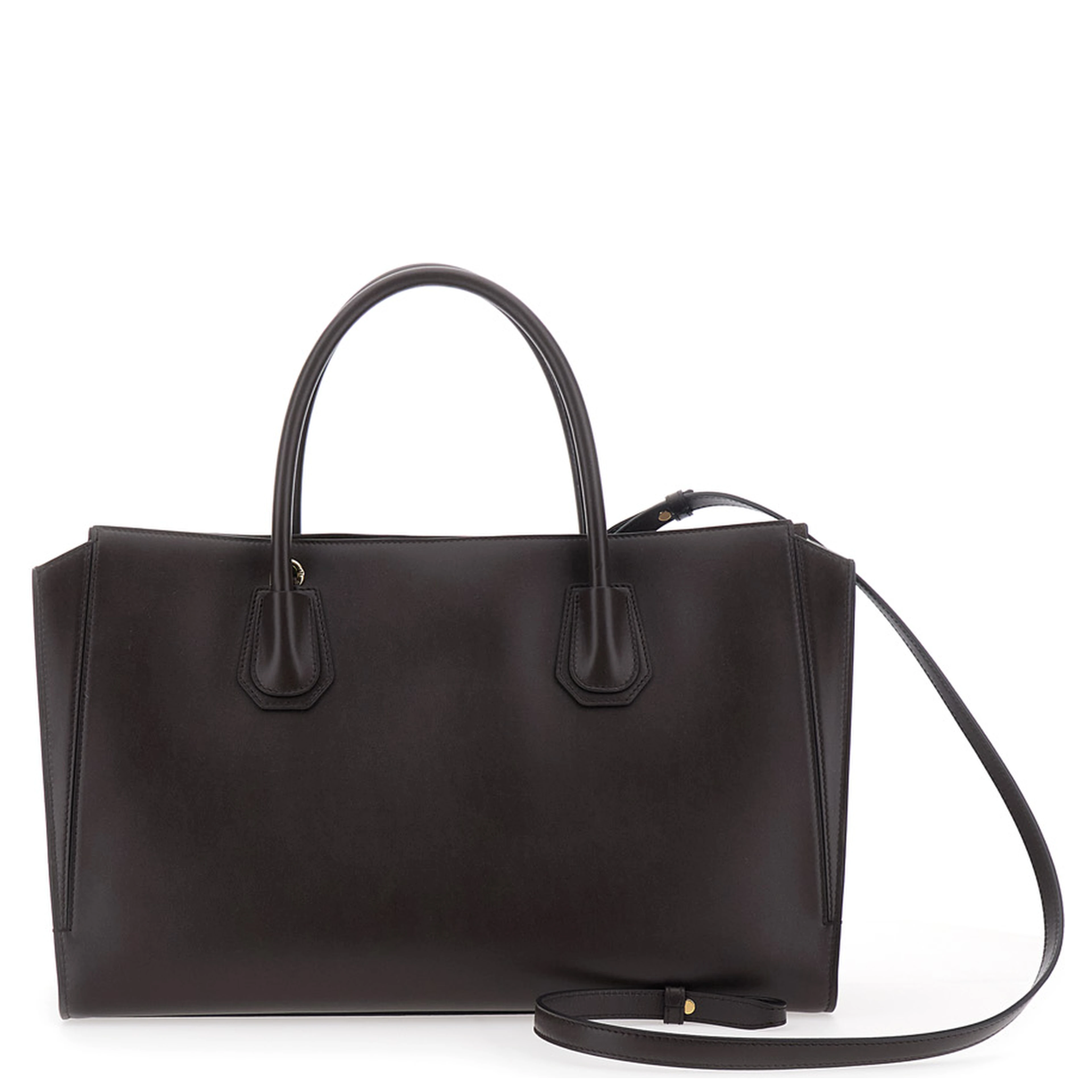 Handbag with Triomphe Plate on the Front in Brown Leather for Women