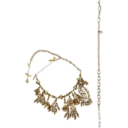 Necklace NECKLACE with Brass and Metallic Resins unisex