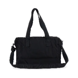 Handbag "BABY CHANGING" with changing mat in Tech Fabric Black Unisex