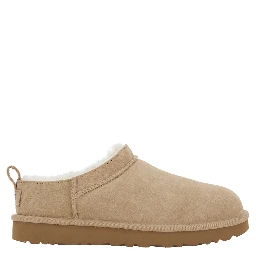 Boots W CLASSIC MICRO Beige with Minimal Design in Leather Women