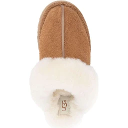 Mule DISQUETTE Beige with Leather Upper and Rubber Sole Women